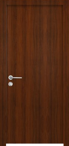 דלת אקווה דור צבע אגוז