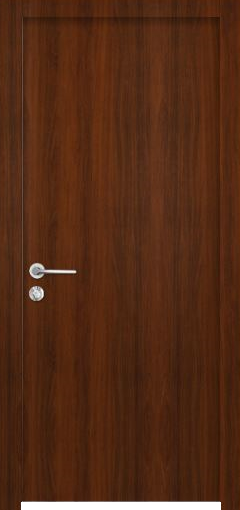 דלת אקווה דור צבע אגוז